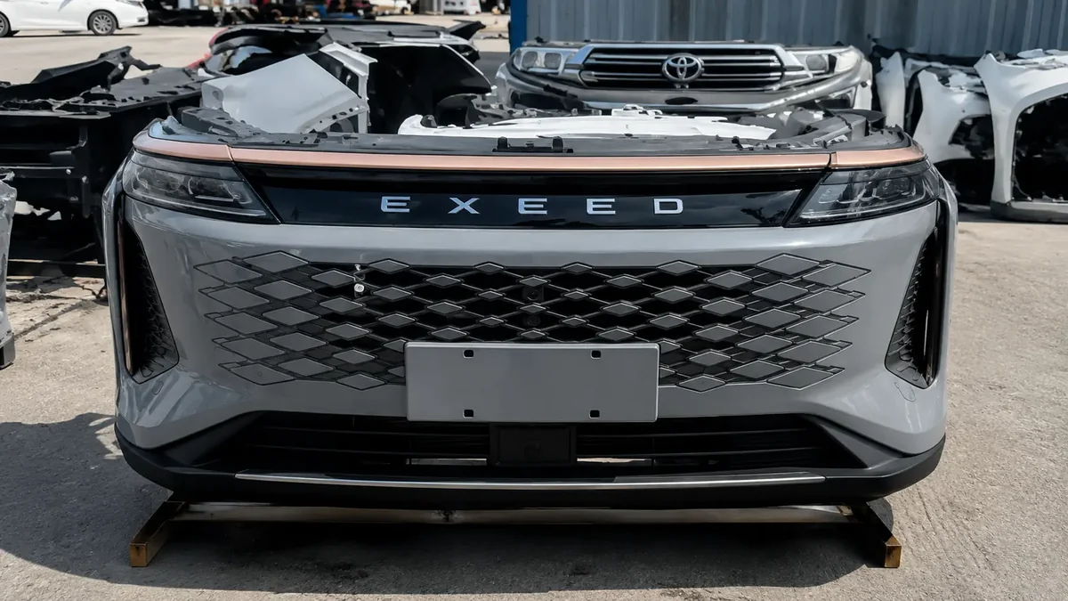 Ноускат Exeed RX, VX, TXL, LX: премиум-фасад